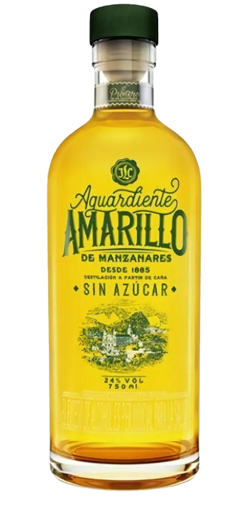Aguardiente Amarillo De Manzanares Sin Azúcar