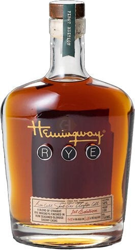 HEMINGWAY RYE WHISKEY SIGNATURE LIMITED EDITION 750ML