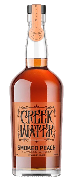 Creek Water Smoked Peach Flavored Whiskey