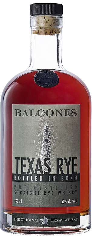 Balcones Whisky Texas Rye Bottled in Bond