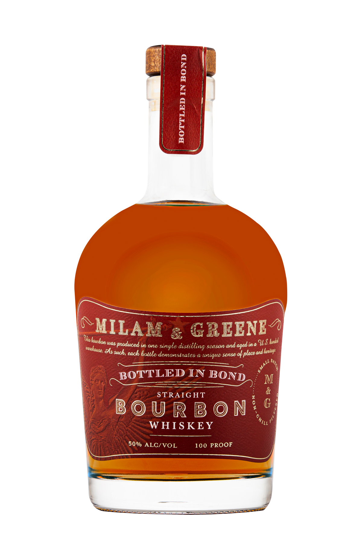 Milam & Greene Bottled-In-Bond Small Batch Straight Bourbon Whiskey