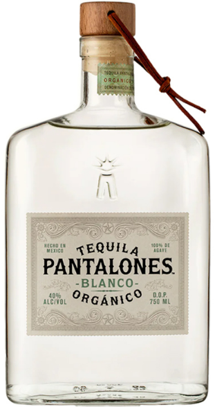 Tequila Pantalones Blanco Tequila 100% de Agave 80 Proof