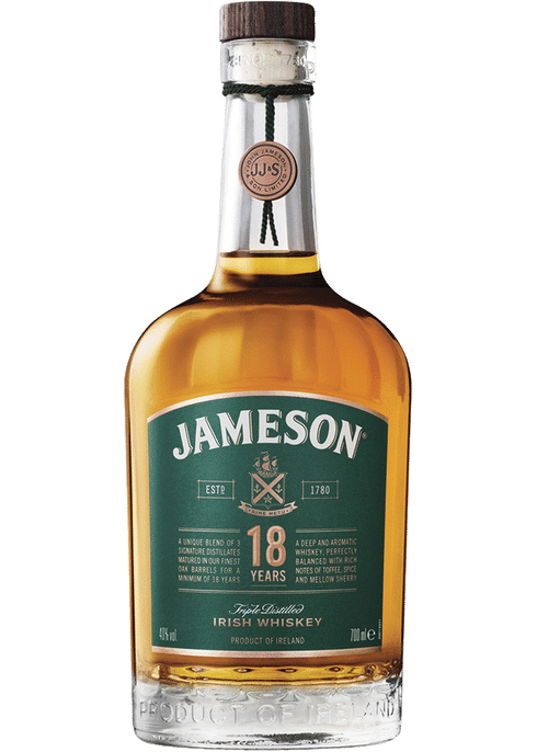Jameson 18 Years Old Irish Whiskey