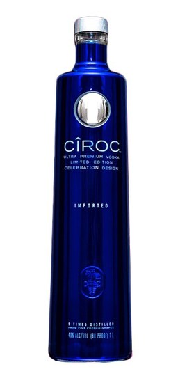 Cîroc Limited Edition Ultra Premium Vodka (Celebration Design) (with Cooler Bag)