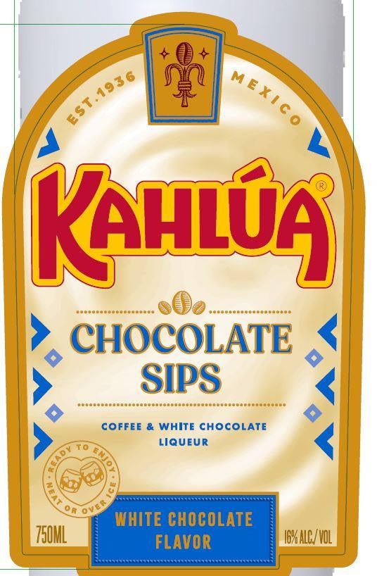 Kahlua Chocolate Sips Coffee & White Chocolate Liqueur