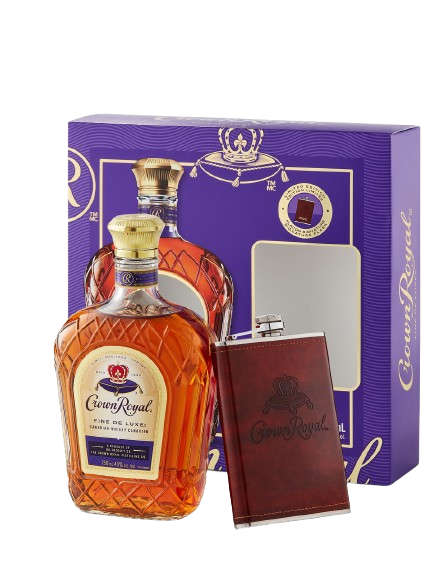 Crown Royal Canadian Whisky (w/ Flask)