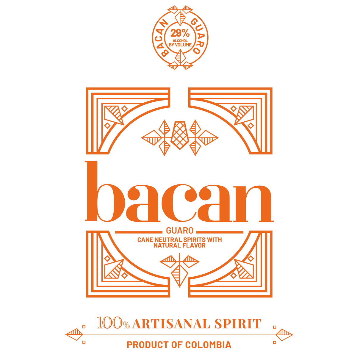 Bacán Guaro 100% Artisanal Spirit