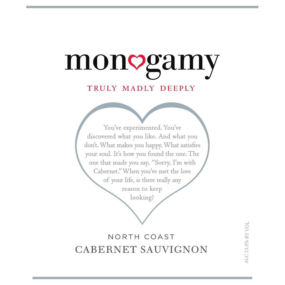 Monogamy North Coast Cabernet