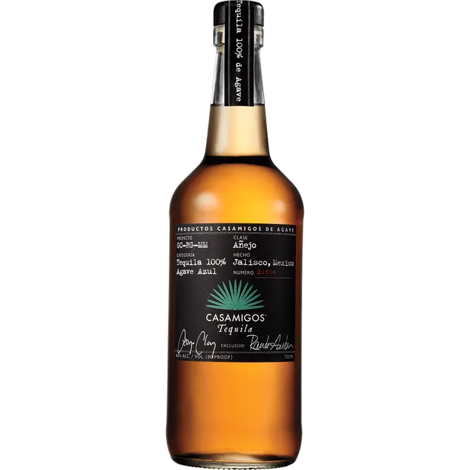Casamigos Añejo Tequila 100% De Agave Azul (with Mason Jar)