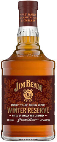Jim Beam 6 Years Old Winter Reserve Kentucky Straight Bourbon Whiskey 86 Proof