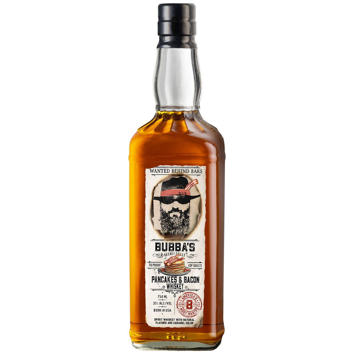 Bubba's Secret Secret Stills Pancake & Bacon Whiskey