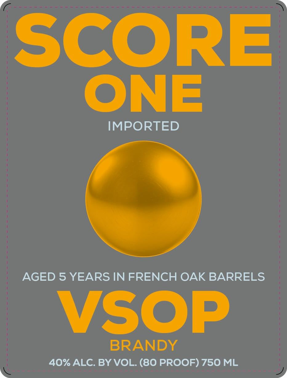 Score One 5 Years Old French Oak Barrels VSOP Premium Brandy
