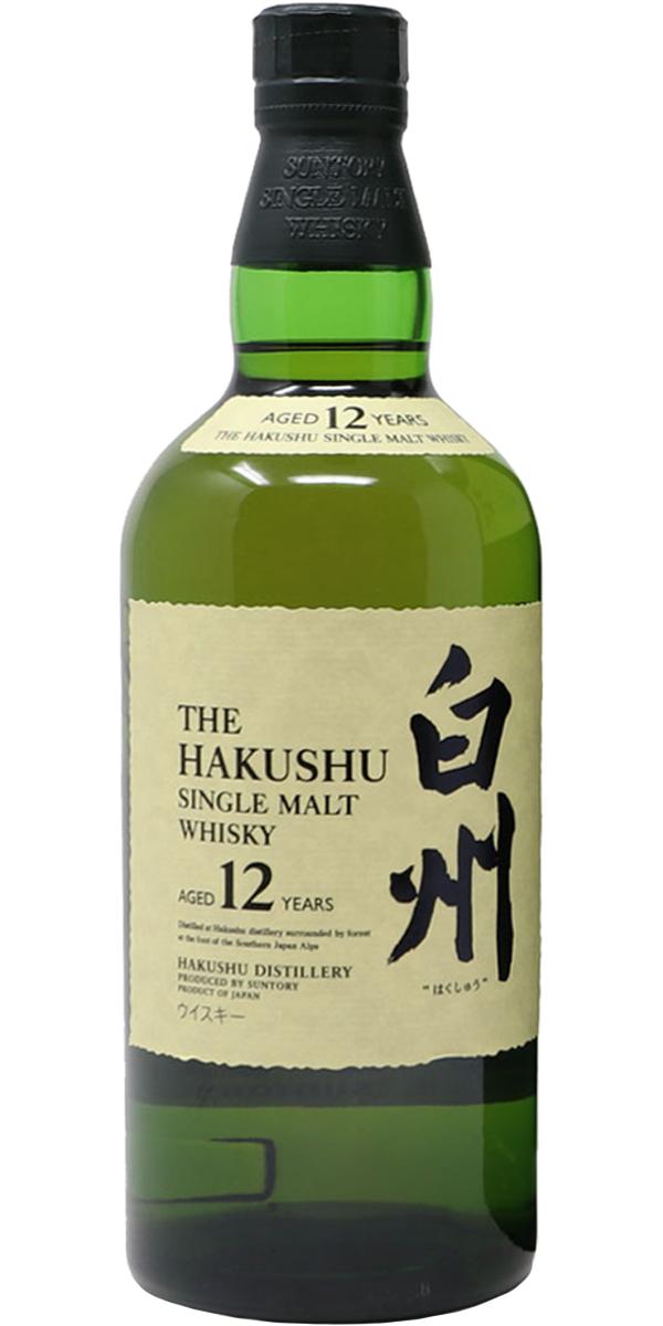 Hakushu Distillery 12 Years Old Single Malt Japanese Whisky 86 Proof