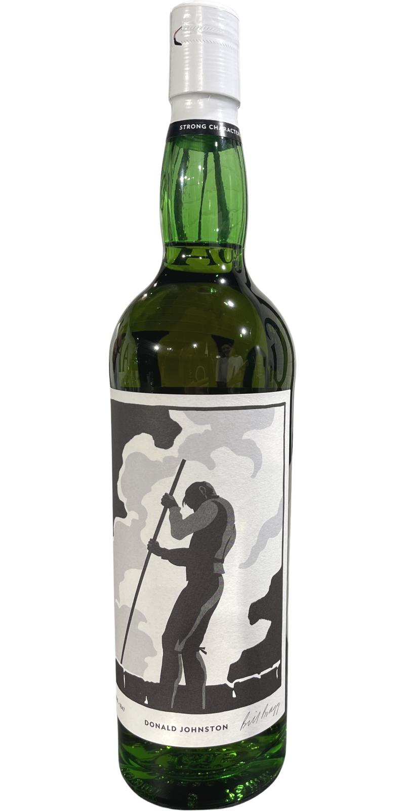 Laphroaig 33 Years Old Strong Characters Donald Johnston Islay Single Malt Scotch Whiskey 87.6 Proof