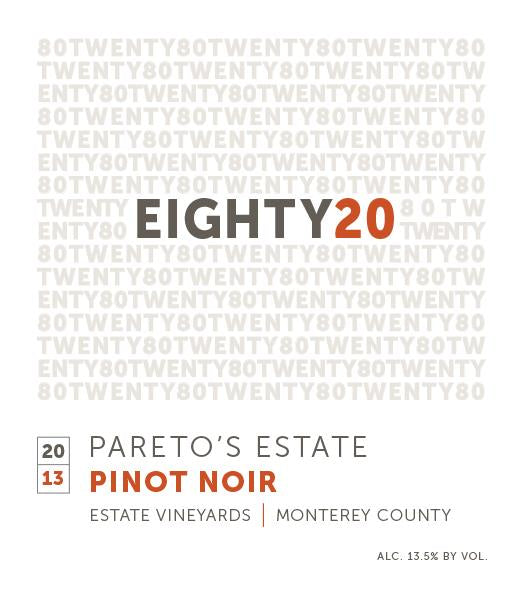 Pareto's Estate Eighty20 Pinot Noir