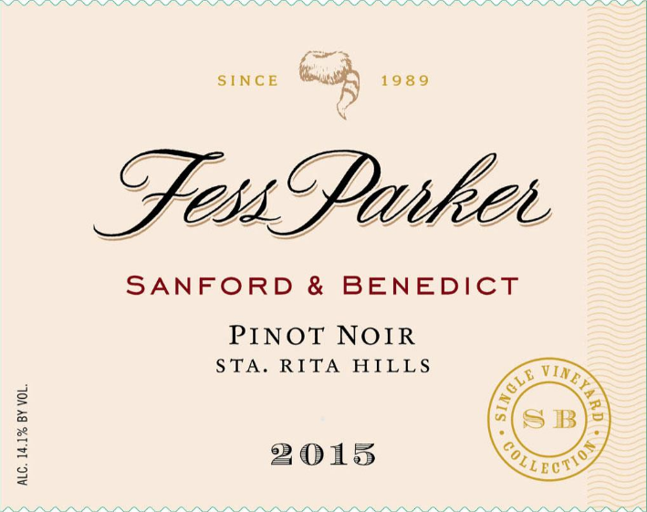 Fess Parker Pinot Noir Sanford & Benedict