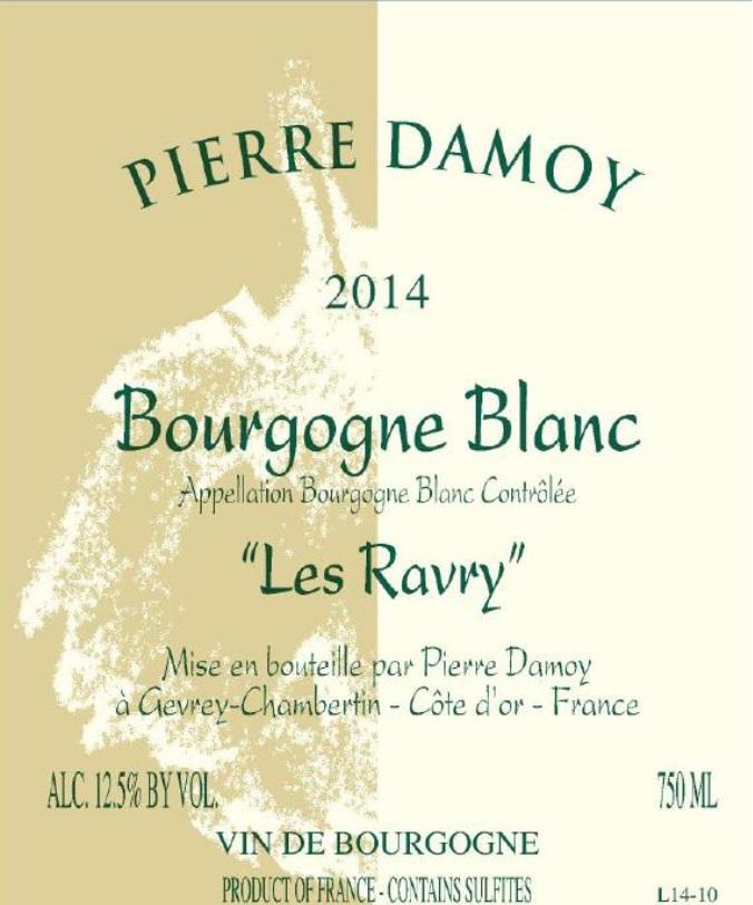 Domaine Pierre Damoy Bourgogne Blanc Les Ravry
