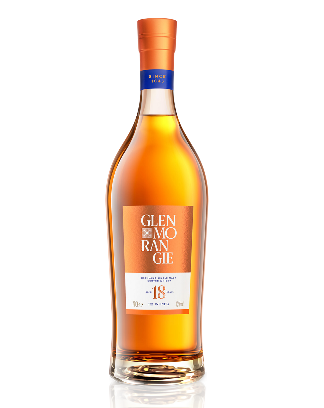 Glenmorangie Distillery 18 Years Old The Infinita Highland Single Malt Scotch Whiskey