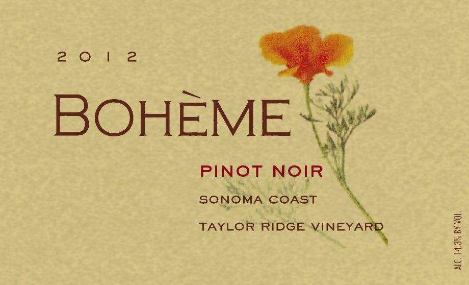 Bohème Taylor Ridge Vineyard Pinot Noir