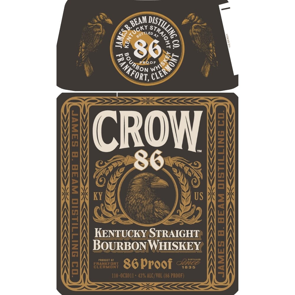 Crow 86 Kentucky Straight Bourbon Whiskey 86 Proof