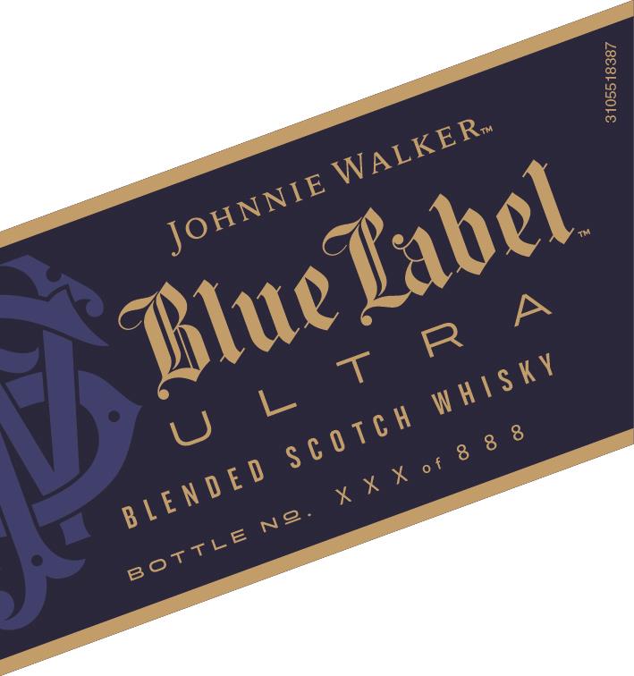 Johnnie Walker Ultra Blended Scotch Whisky (Blue Label)