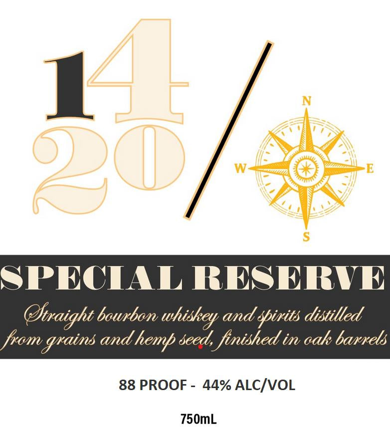 SoNo 1420 Special Reserve Straight Bourbon Whiskey