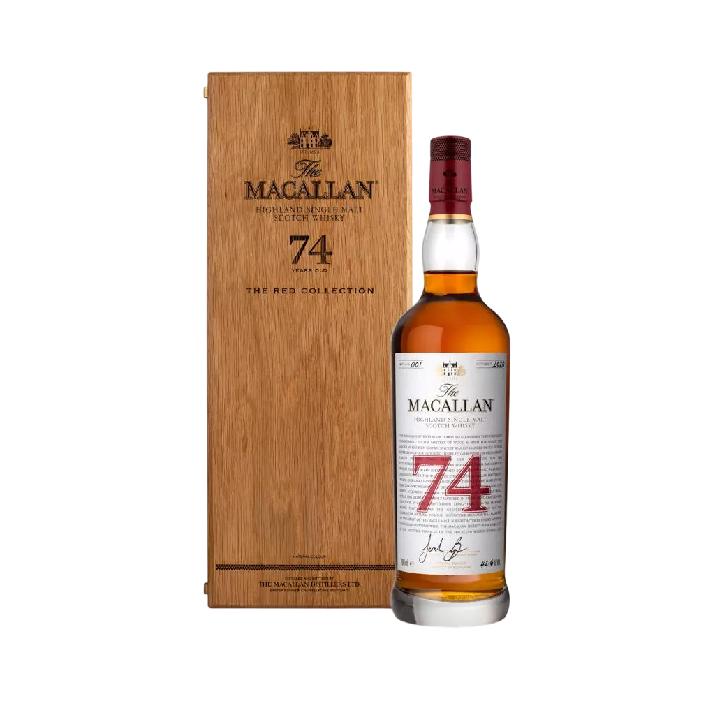 The Macallan Red Collection 74 Years Old Highland Single Malt Scotch Whisky