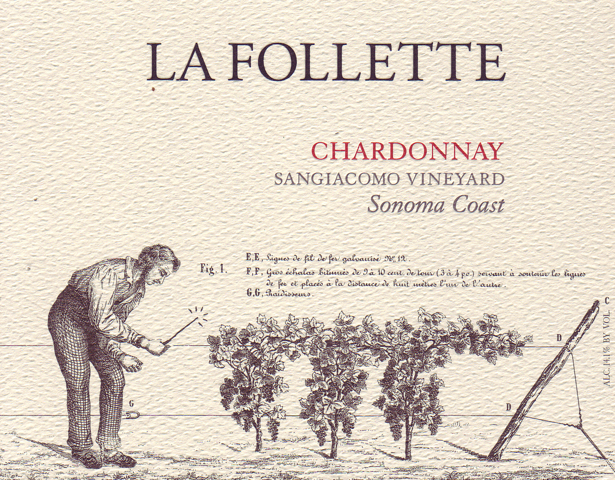 La Follette Sangiacomo Vineyard Chardonnay