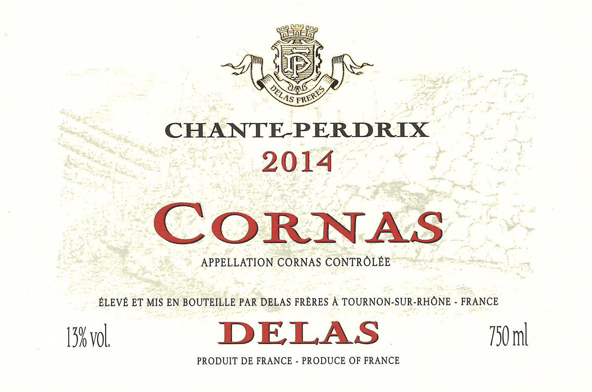 Delas Frères Cornas Chante Perdrix