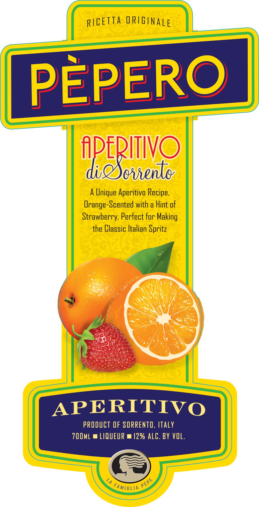 Pèpero Aperitivo Del Sorrento Liqueur
