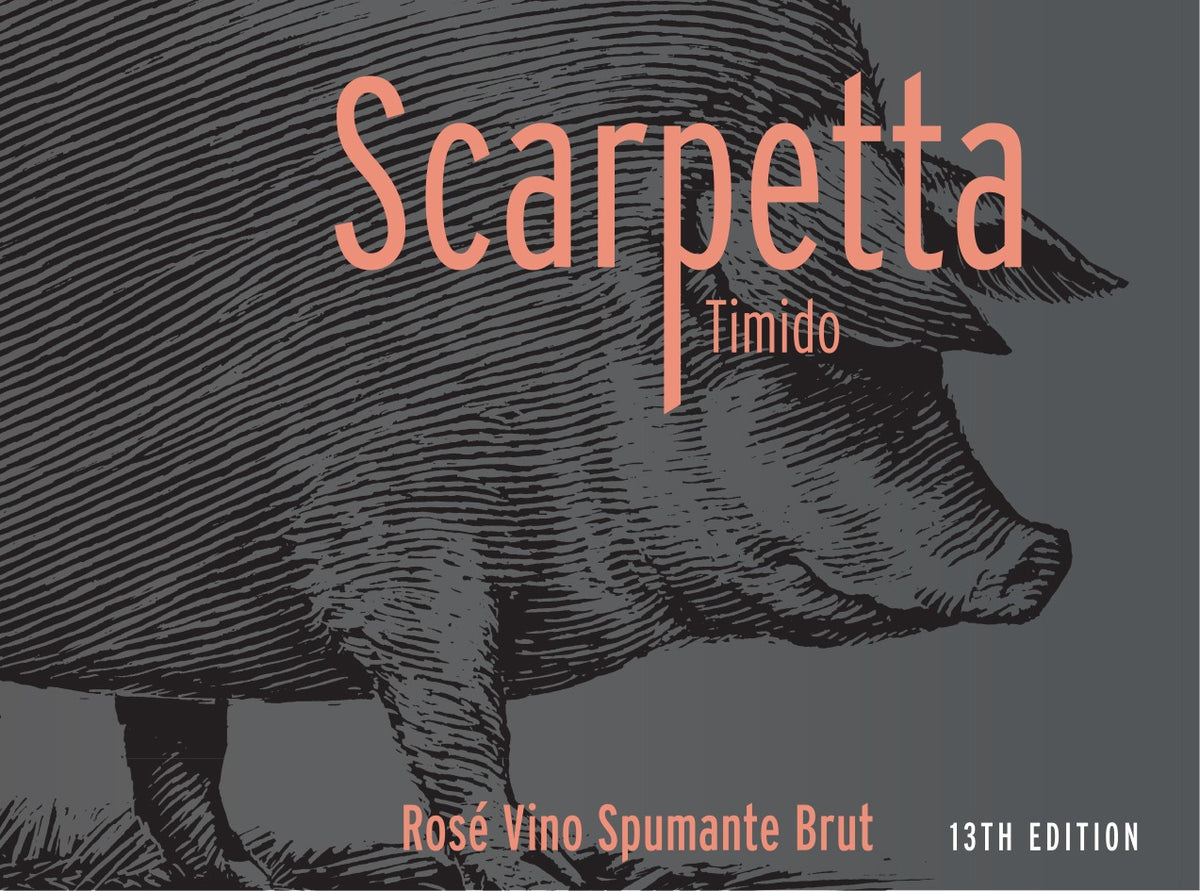 Scarpetta Timido Spumante Brut Rosé