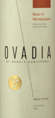 Bartenura Ovadia Estates Rosso di Montepulciano