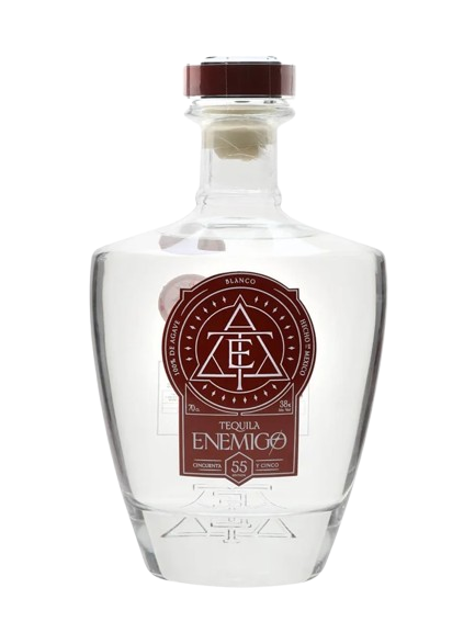 Enemigo Tequila Cincuenta Y Cinco Blanco Tequila 100% de Agave 55 Edition