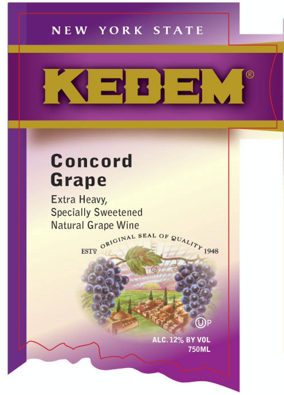 KEDEM Concord Grape Wine