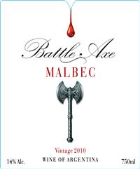 Battle Axe Malbec Mendoza