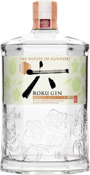 Suntory Whisky Minori Select Edition 6 Roku Gin 86 Proof