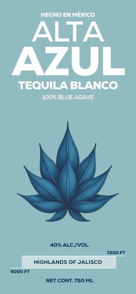 Alta Azul Tequila Blanco Tequila 100% de Agave