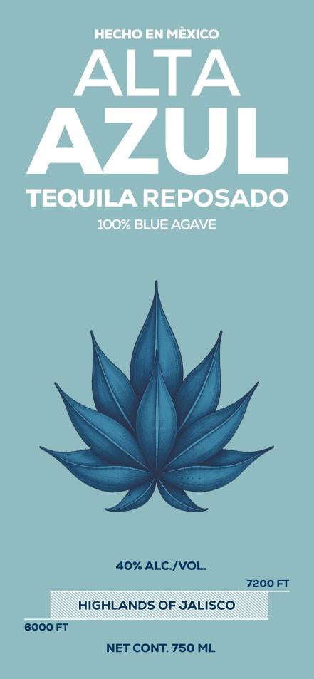 Alta Azul Tequila Reposado Tequila 100% de Agave