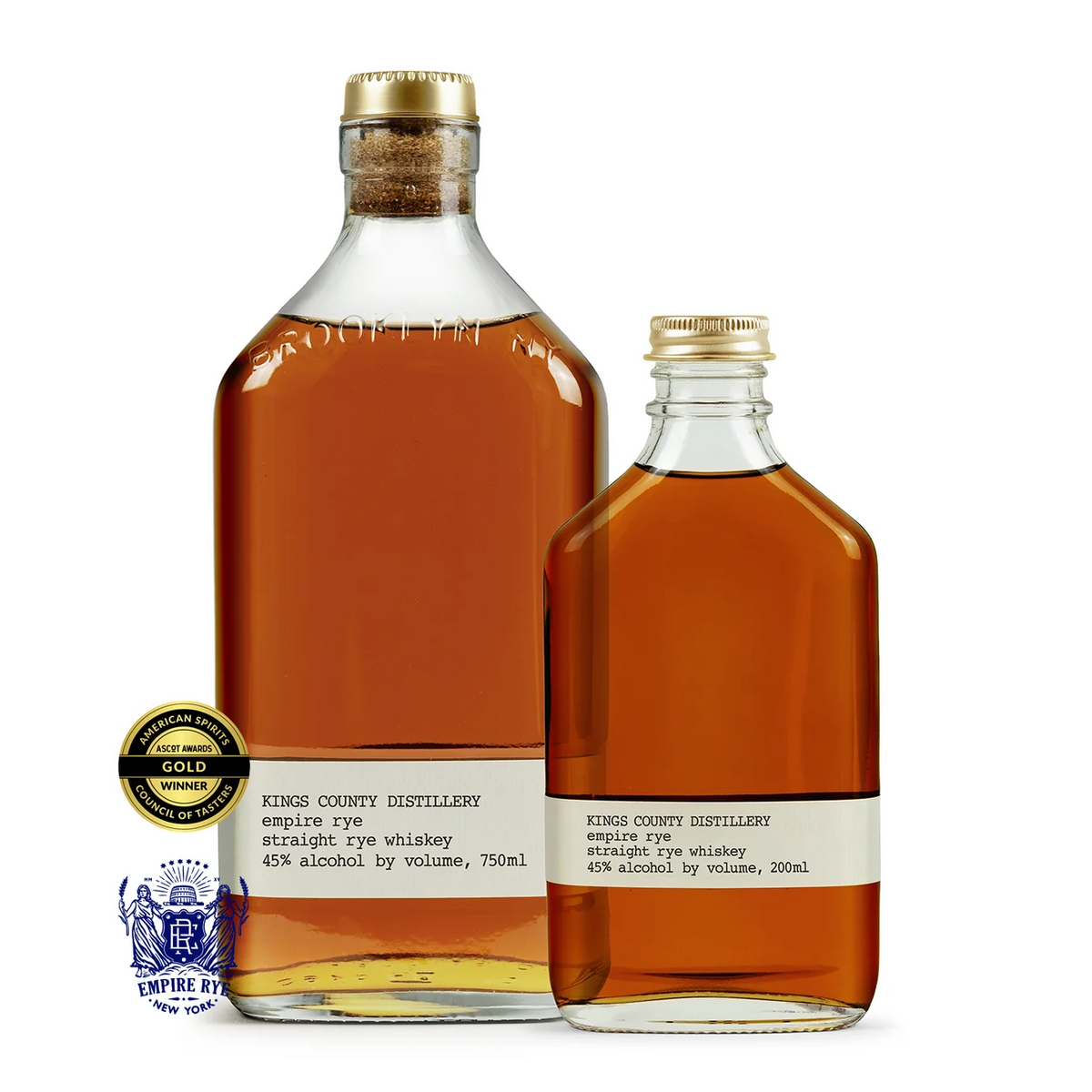 Kings County Distillery Empire Straight Rye Whiskey 90 Proof