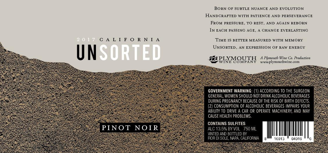 Unsorted Pinot Noir