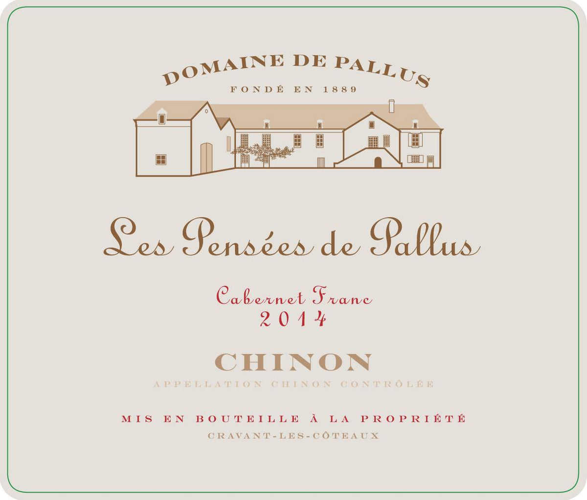 Domaine de Pallus Chinon Les Pensées de Pallus