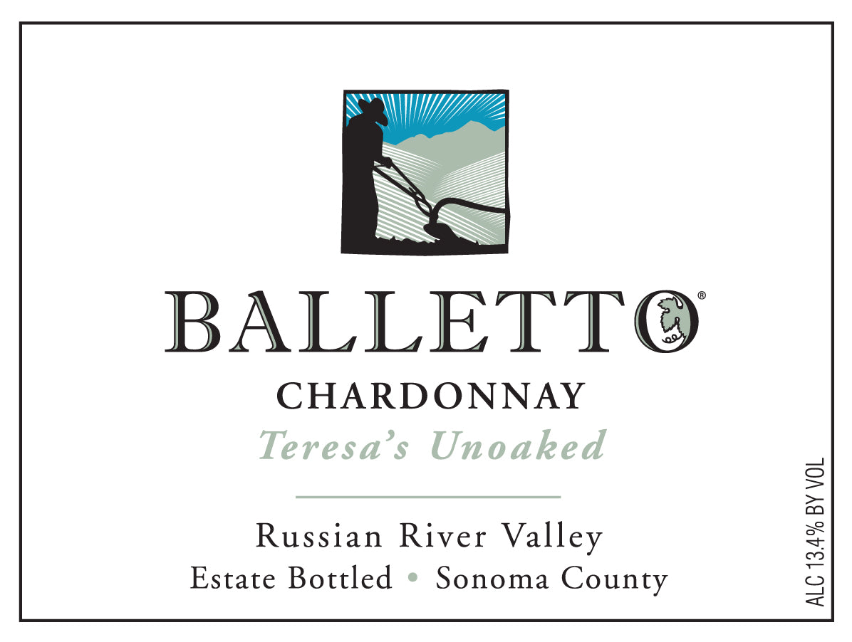 Balletto Vineyard Teresa's Unoaked Chardonnay