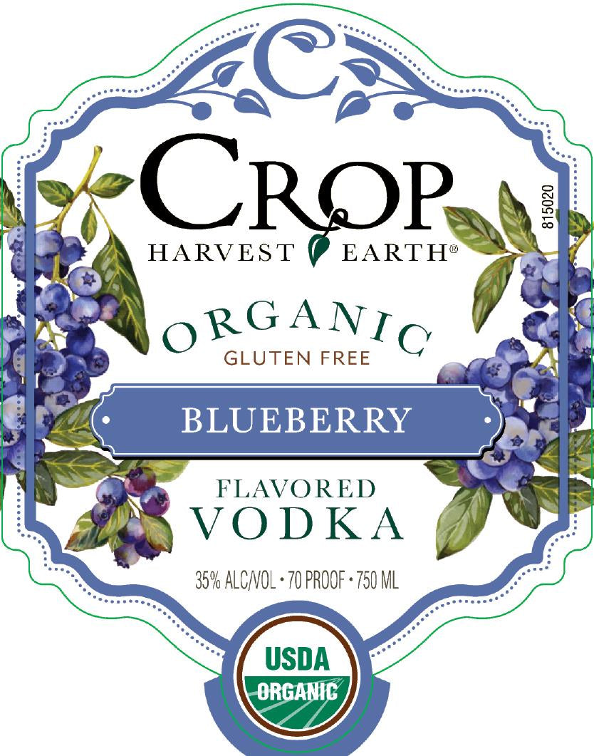 Crop Organic Vodka Blueberry Flavored Vodka