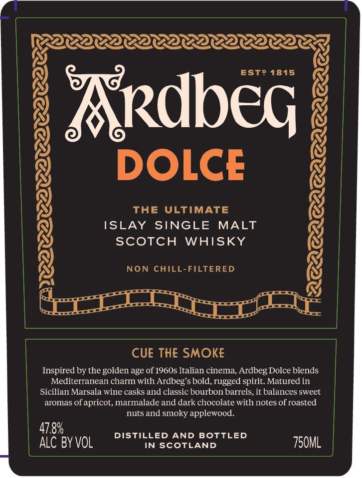 Ardbeg Distillery Dolce The Ultimate Non Chill-Filtered Islay Single Malt Scotch