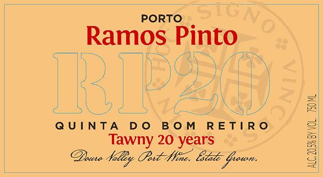 Ramos Pinto 20 Year Old Quinta do Bom Retiro Tawny Port