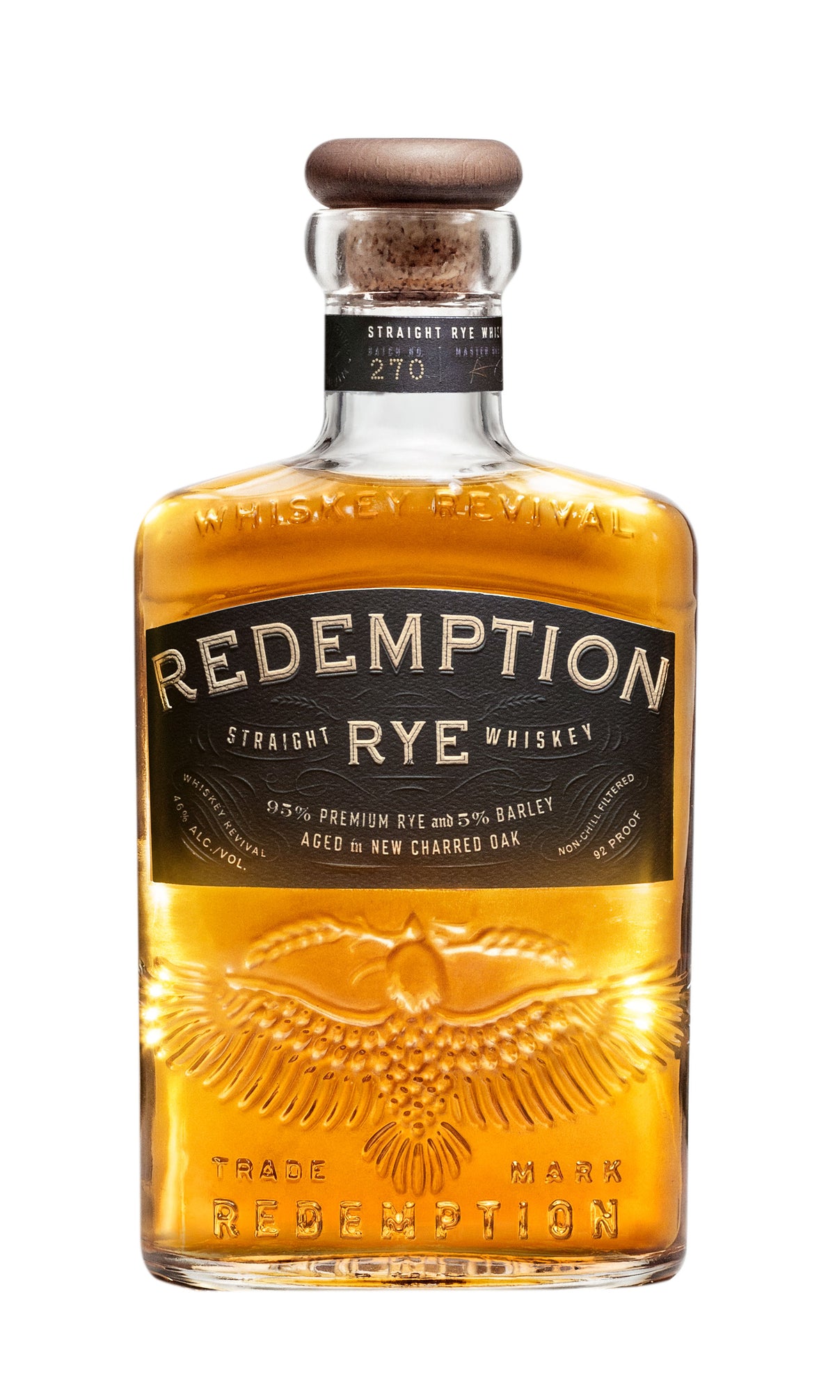 Redemption Rye Whiskey 92 Proof (Eagle Pack)