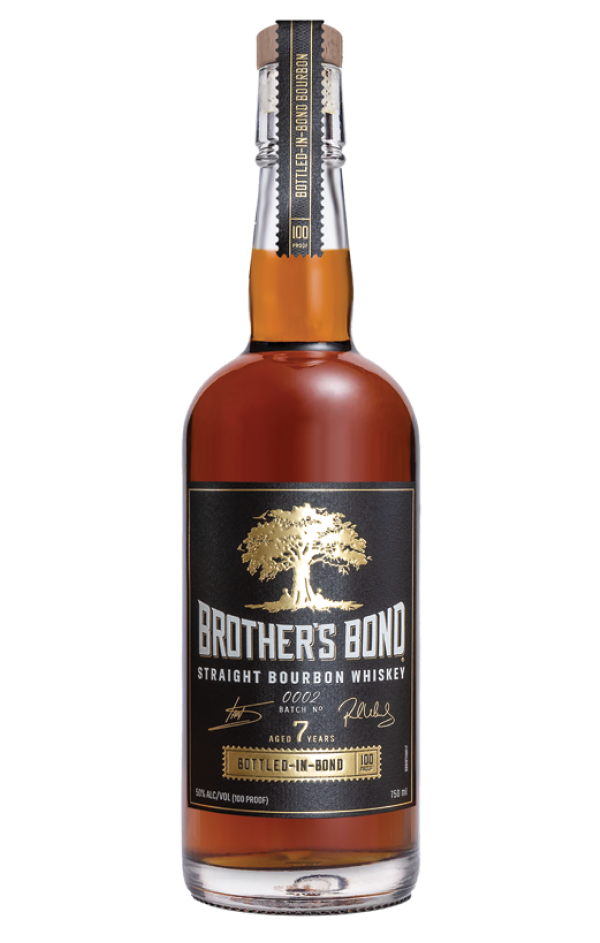 Brother's Bond Batch No. 0002 7 Years Old Bottled-In-Bond Straight Bourbon Whiskey 100 Proof