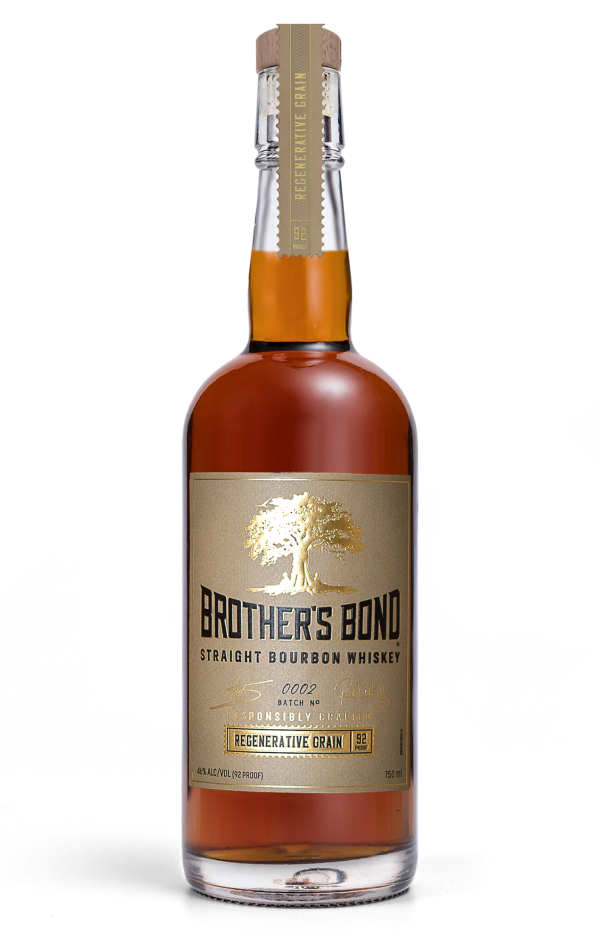 Brother's Bond Batch No. 0002 Regenerative Grain Straight Broubon Whiskey 92 Proof