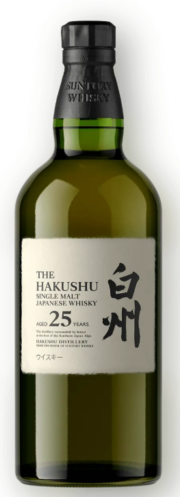 Hakushu Distillery 25 Years Old Single Malt Japanese Whisky