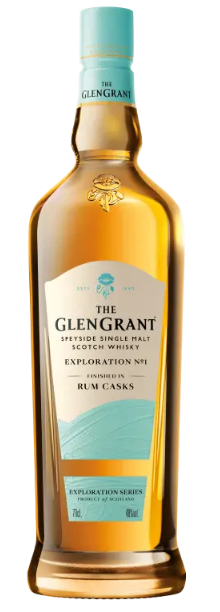 Glen Grant Exploration Nº1 Finished In Rum Casks Speyside Single Malt Scotch Whisky 96 Proof